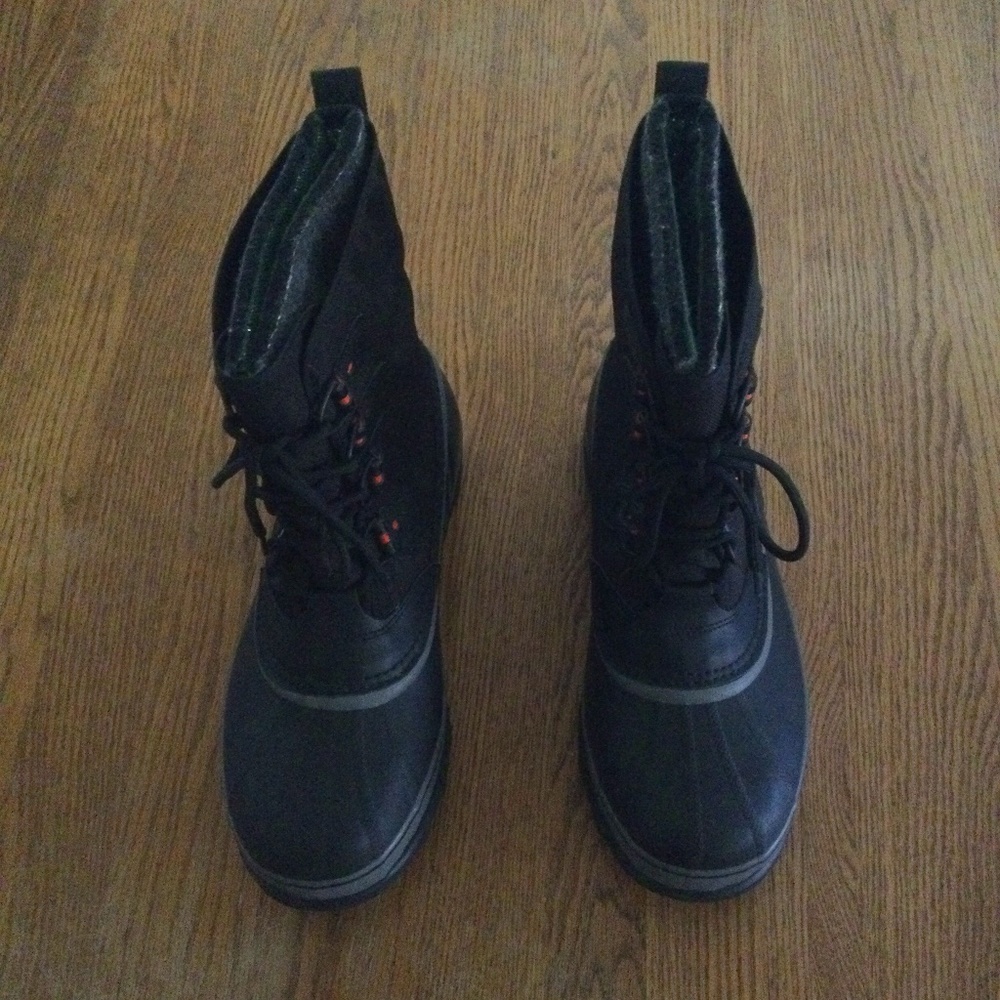 Sorel Black Men’s Waterproof Lace-Up Winter Boots